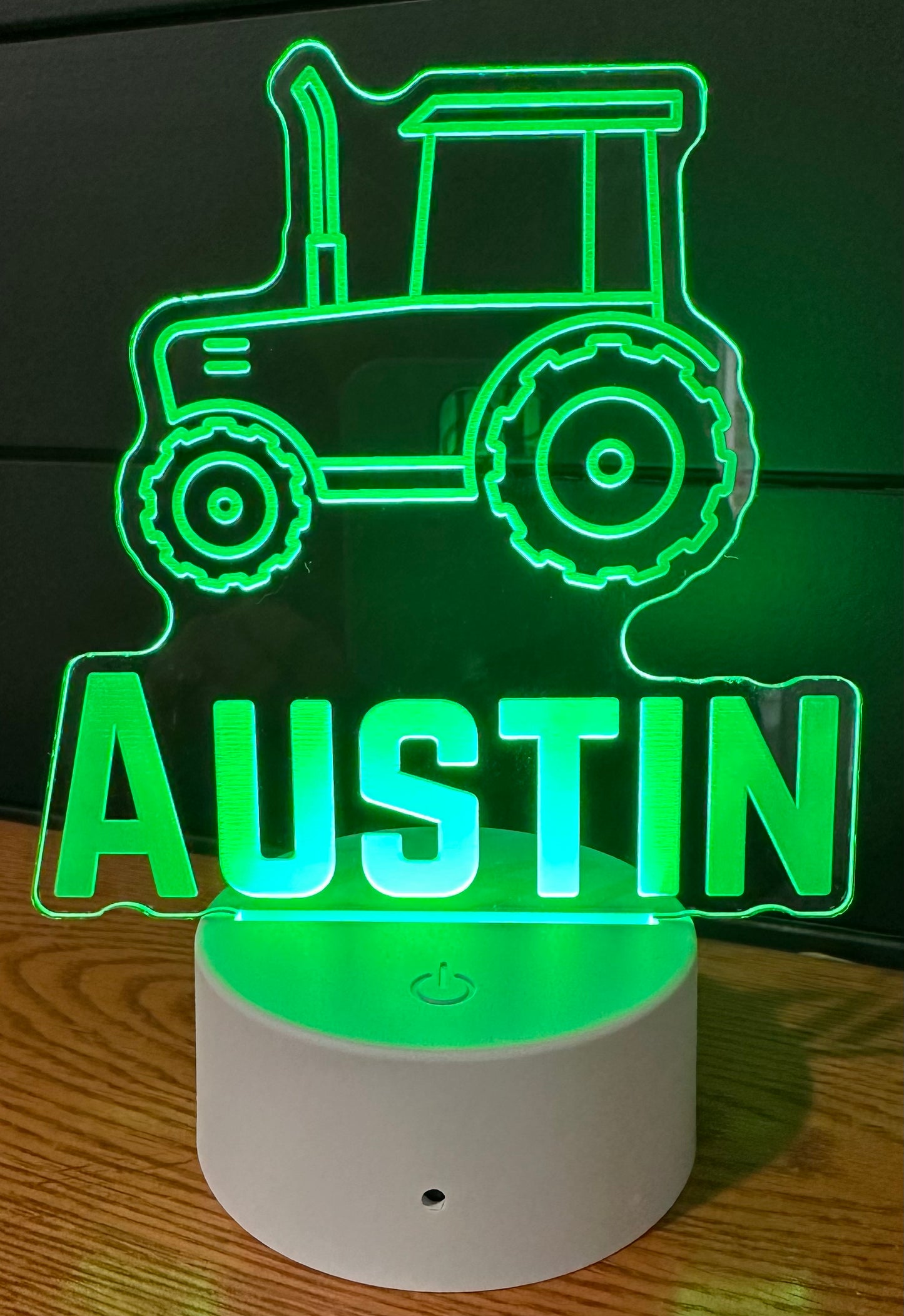 LED Name Stand